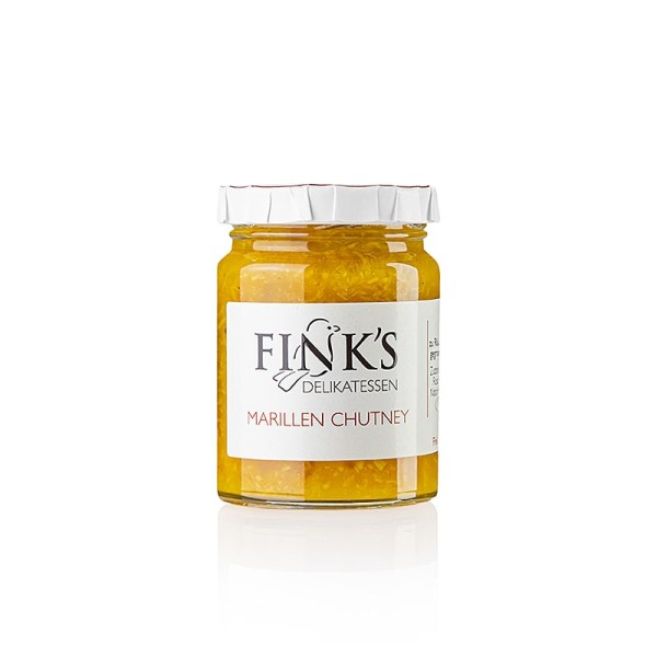 Fink's Delikatessen - Marillen Chutney mit Curry und Kokos Fink´s Delikatessen