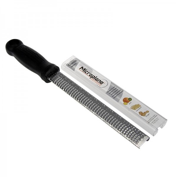 Microplane - Premium Classic - Stab Zesten Reibe Griff schwarz/soft-touch