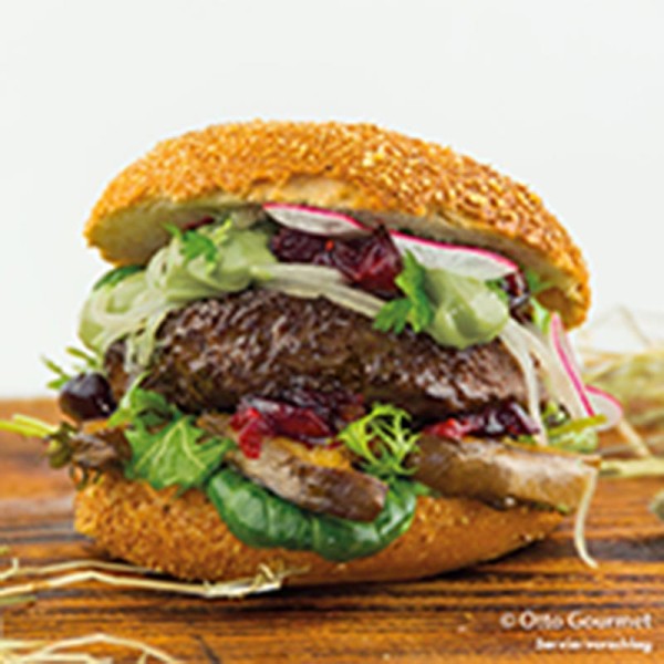 Otto Gourmet - Bison Steakhouse Burger Patties TK Otto Gourmet