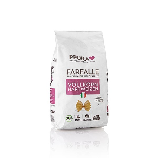 Ppura - Ppura Farfalle Nudeln aus italienischem Hartweizen BIO