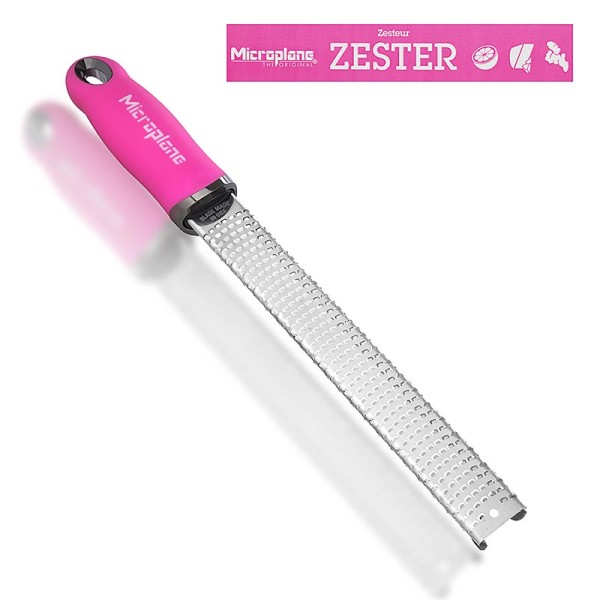 Microplane - Reibe Microplane Classic Zester NEON Pink 52420 (Zester grater)