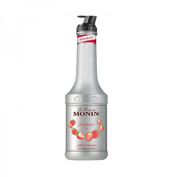 Monin - Fruchtpüreemix - Erdbeere gezuckert mit Ausgießer