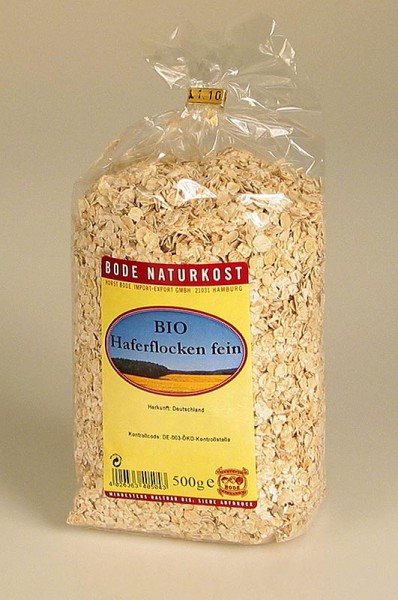 Bode Naturkost - Haferflocken Vollkorn-fein BIO